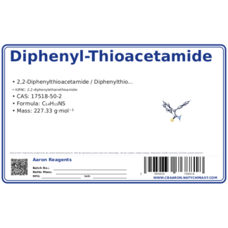 Diphenyl-Thioacetamide, CAS 17518-50-2 — etykieta produktu chemicznego