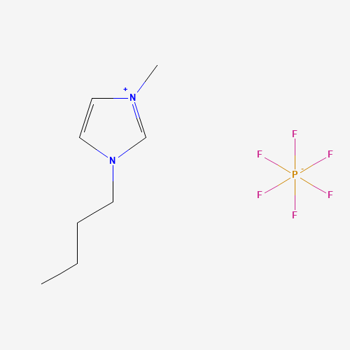Szkielet 2D 1-Butyl-3-methylimidazolium hexafluorophosphate, CAS 174501-64-5, wzór C8H15F6N2P