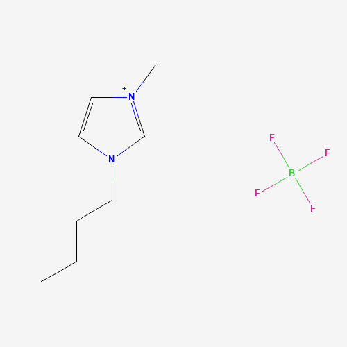 Szkielet 2D 1-Butyl-3-methylimidazolium tetrafluoroborate, CAS 174501-65-6, wzór C8H15BF4N2