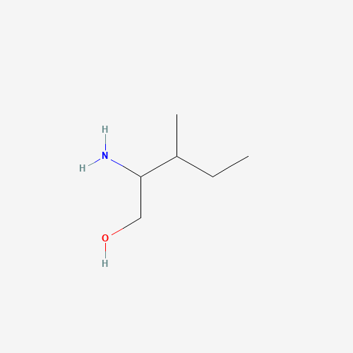 Szkielet 2D L-(+)-Isoleucinol, CAS 24629-25-2, wzór C6H15NO
