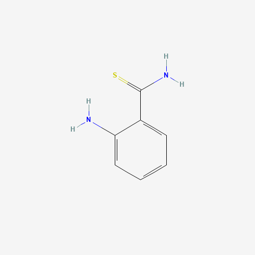 Szkielet 2D 2-Amino-Thiobenzamide, CAS 2454-39-9, wzór C7H8N2S