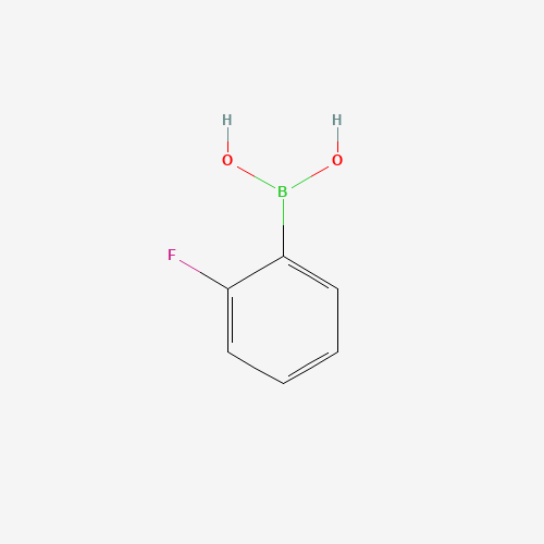 Szkielet 2D 2-Fluorophenylboronic acid, CAS 1993-03-9, wzór C6H6BFO2