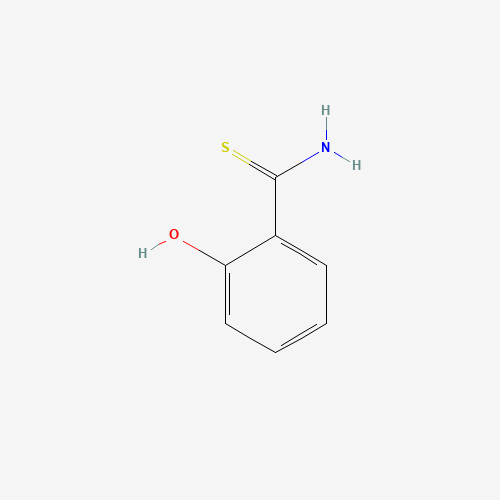 Szkielet 2D 2-Hydroxy-Thiobenzamide, CAS 7133-90-6, wzór C7H7NOS