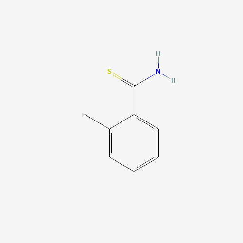 Szkielet 2D 2-Methyl-Thiobenzamide, CAS 53515-19-8, wzór C8H9NS