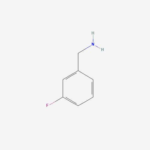 Szkielet 2D 3-Fluorobenzylamine, CAS 100-82-3, wzór C7H8FN