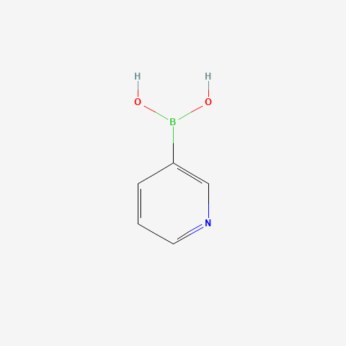 Szkielet 2D 3-Pyridylboronic acid, CAS 1692-25-7, wzór C5H6BNO2