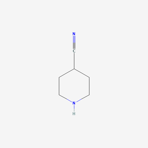 Szkielet 2D 4-Cyanopiperidine, CAS 4395-98-6, wzór C6H10N2