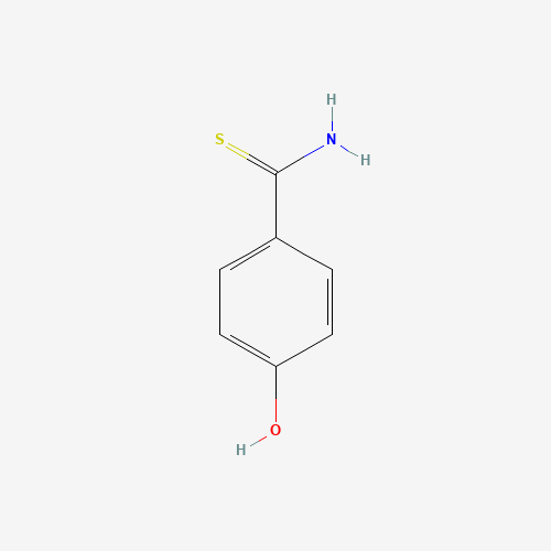 Szkielet 2D 4-Hydroxythiobenzamide, CAS 25984-63-8, wzór C7H7NOS