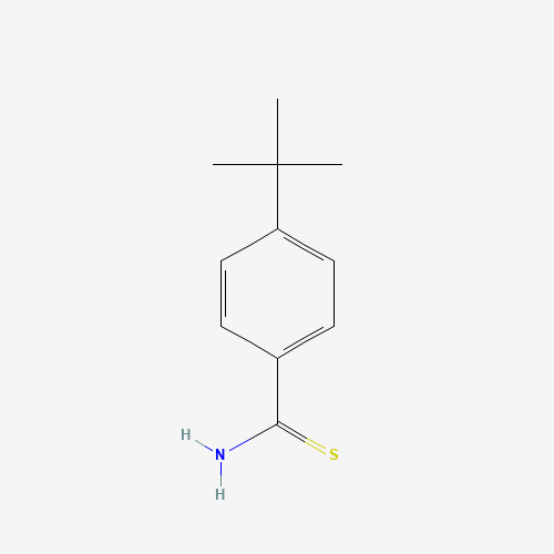 Szkielet 2D 4-(Tert-Butyl)benzene-1-Carbothioamide, CAS 57774-77-3, wzór C11H15NS