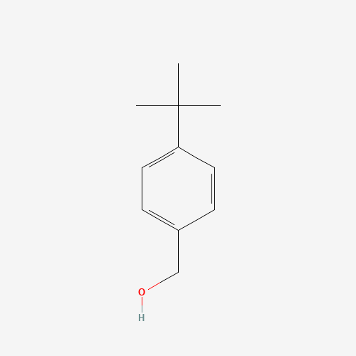 Szkielet 2D 4-Tert-Butylbenzyl Alcohol, CAS 877-65-6, wzór C11H16O