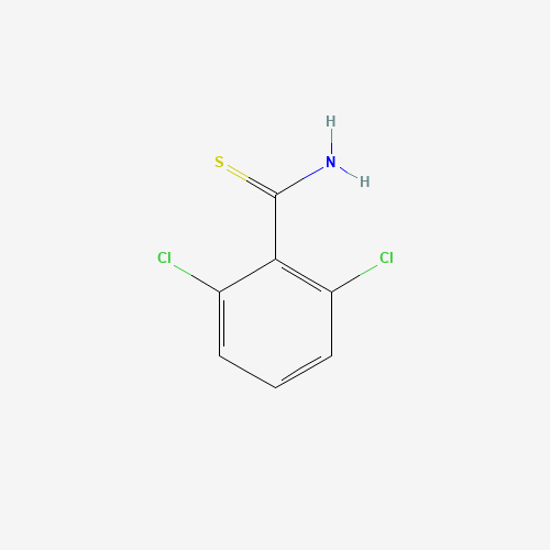 Szkielet 2D 2,6-Dichlorothiobenzamide, CAS 1918-13-4, wzór C7H5Cl2NS