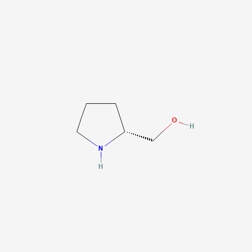 Szkielet 2D D(-)prolinol, CAS 68832-13-3, wzór C5H11NO