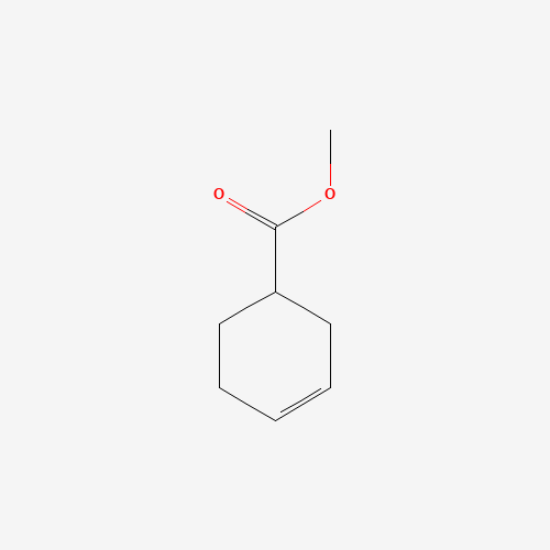 Szkielet 2D 3-Cyclohexene-1-Carboxylic Acid Methyl Ester, CAS 6493-77-2, wzór C8H12O2