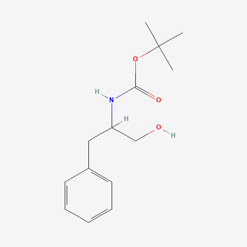 Szkielet 2D N-Boc-D/l-Phenylalaninol, CAS 145149-48-0, wzór C14H21NO3