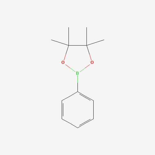 Szkielet 2D (4,4,5,5-Tetramethyl-1,3,2-Dioxaborolan-2-Yl)benzene, CAS 24388-23-6, wzór C12H17BO2