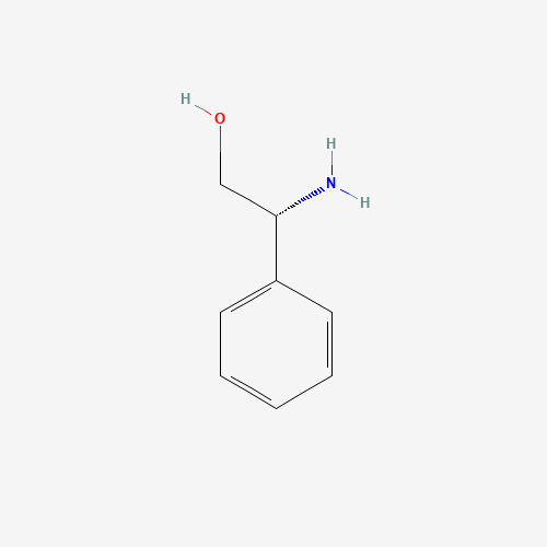 Szkielet 2D D-Phenylglycinol, CAS 56613-80-0, wzór C8H11NO