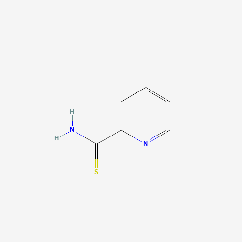 Szkielet 2D Pyridine-2-Thioamide, CAS 5346-38-3, wzór C6H6N2S