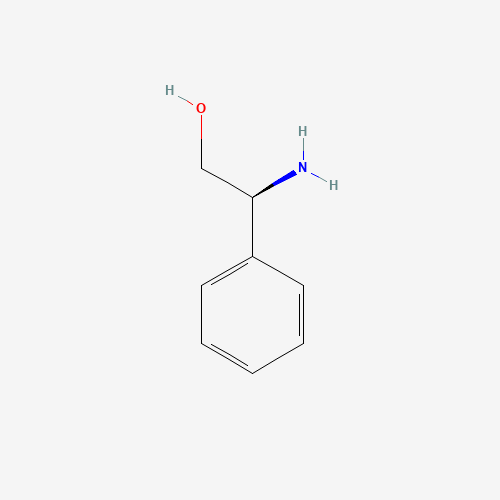 Szkielet 2D (S)-(+)-2-Phenylglycinol, CAS 20989-17-7, wzór C8H11NO
