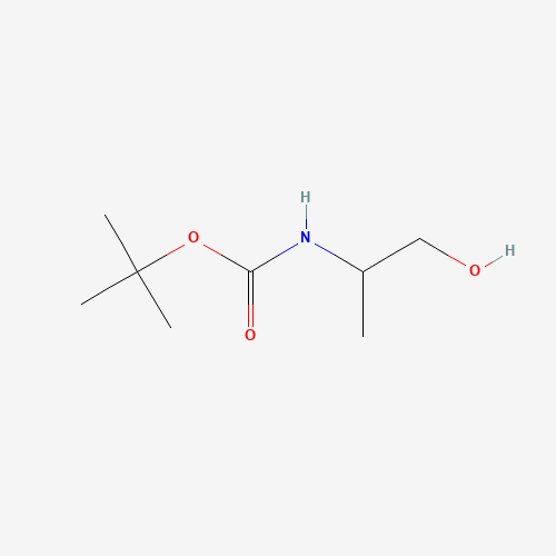 Szkielet 2D N-Boc-D/l-Alaninol, CAS 147252-84-4, wzór C8H17NO3