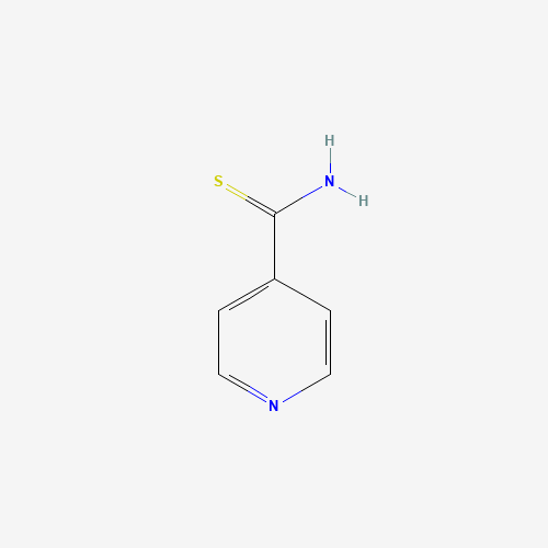 Szkielet 2D Thioisonicotinamide, CAS 2196-13-6, wzór C6H6N2S