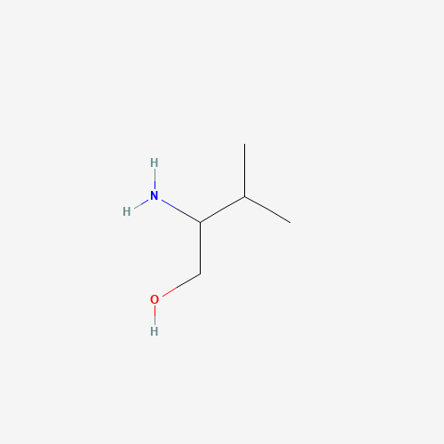 Szkielet 2D Dl-2-Amino-3-Methyl-1-Butanol, CAS 16369-05-4, wzór C5H13NO